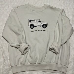 Pacsun, Land Rover Crewneck Size L